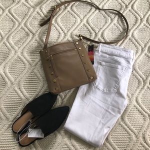NWT C&C California Genuine Leather Crossbody